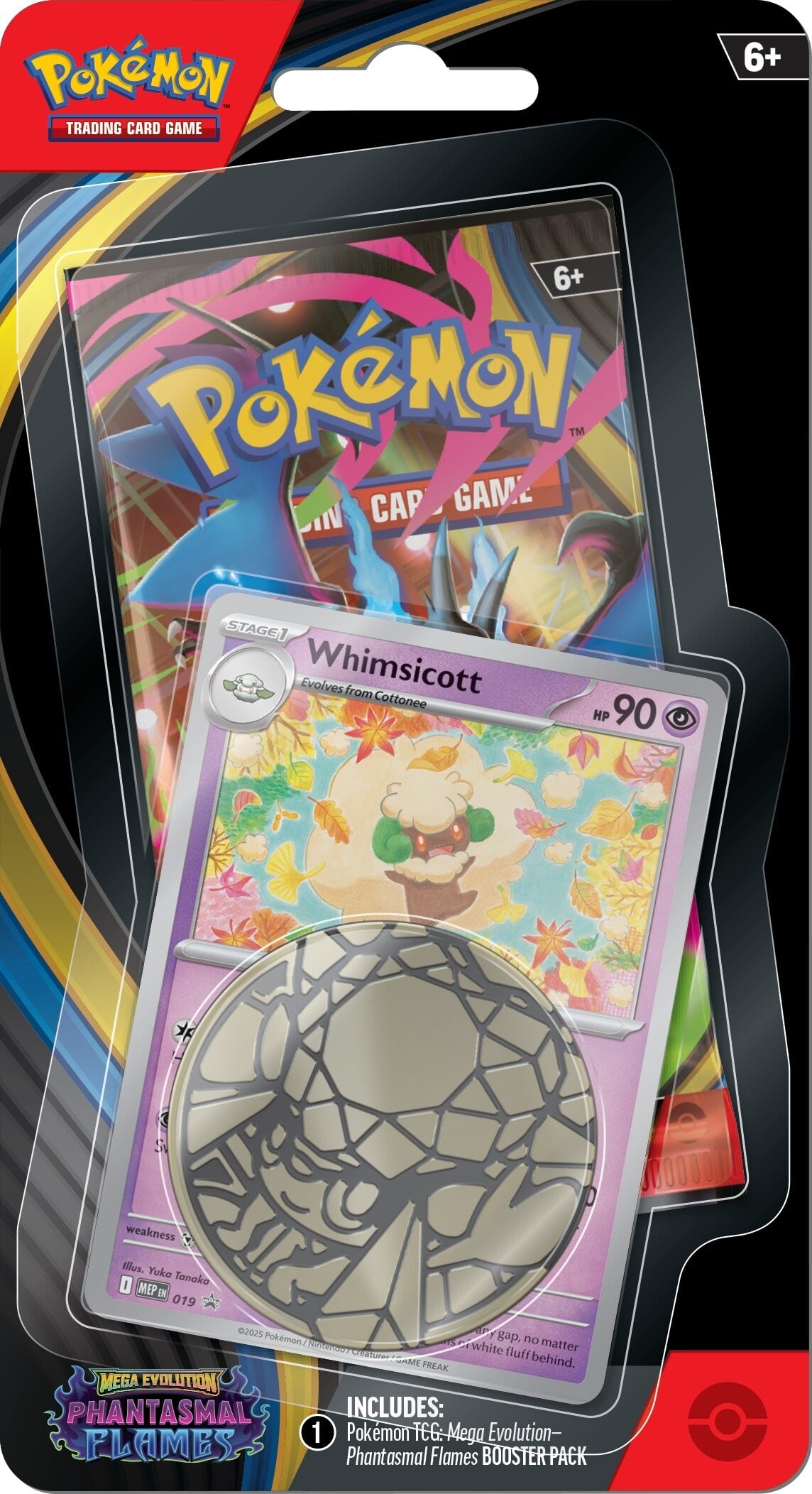 Phantasmal Flames Checklane Blister Whimsicott